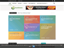 Tablet Screenshot of goodselects.com